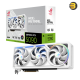 ASUS ROG Astral GeForce RTX 5090 32GB GDDR7 WHITE OC Edition graphics card with four Axial-tech fans, vapor chamber cooling, 3.8-slot design and all-white aesthetic