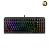 ASUS TUF Gaming K3 Gen II Gaming Keyboard - 97-Key Compact Layout, Optical-Mechanical RGB Switches, IP57, Aura Sync