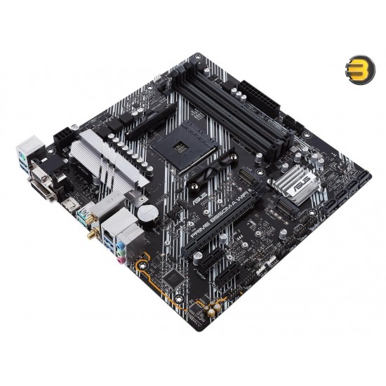 ASUS Prime B550M-A WiFi II AMD AM4 (3rd Gen Ryzen) Micro ATX Motherboard ASUS Prime B550M-A WiFi II AMD AM4 (3rd Gen Ryzen) Micro ATX Motherboard