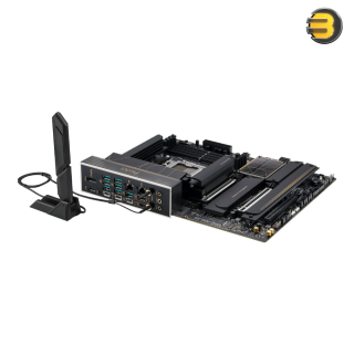 ASUS ProArt X870E-CREATOR WIFI — AMD AM5 X870E ATX Motherboard PCIe 5.0 x16 slots with full support for next-gen GPUs, 16+2+2 power stages, DDR5, dual USB4, 10 Gb & 2.5 Gb LAN, WiFi 7, four M.2 slots ASUS ProArt X870E-CREATOR WIFI — AMD AM5 X870E ATX Motherboard PCIe 5.0 x16 slots with full support for next-gen GPUs, 16+2+2 power stages, DDR5, dual USB4, 10 Gb & 2.5 Gb LAN, WiFi 7, four M.2 slots