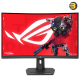 ASUS ROG Strix XG32WCS USB Type-C Gaming Monitor — 32-inch (31.5 viewable) 2560x1440, Curved, 180Hz (Above 144Hz), 1ms (GTG), Fast VA, Extreme Low Motion Blur Sync, USB Type-C, FreeSync, DisplayWidget Center, tripod socket, HDR