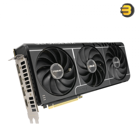 ASUS PRIME GeForce RTX 5070 Ti 16GB GDDR7 OC Edition – 2.5-Slot Design, PCIe 5.0, 28Gbps Memory, SFF Compatible, GPU Tweak III