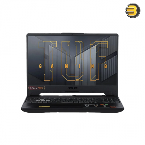 ASUS TUF Gaming A15 FA506NCQ-HN167W laptop with Ryzen 7 processor, RTX 3050 4GB, 16GB DDR5 RAM and 15.6-inch 144Hz FHD display