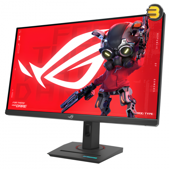 ASUS ROG Strix XG27ACMG 27-inch USB Type-C Gaming Monitor — 2560x1440 QHD, 180Hz (OC), 1ms GTG Response, Fast IPS Panel, Extreme Low Motion Blur Sync, HDR10, G-SYNC Compatible, Aura Sync, DisplayWidget Center, Adjustable Stand