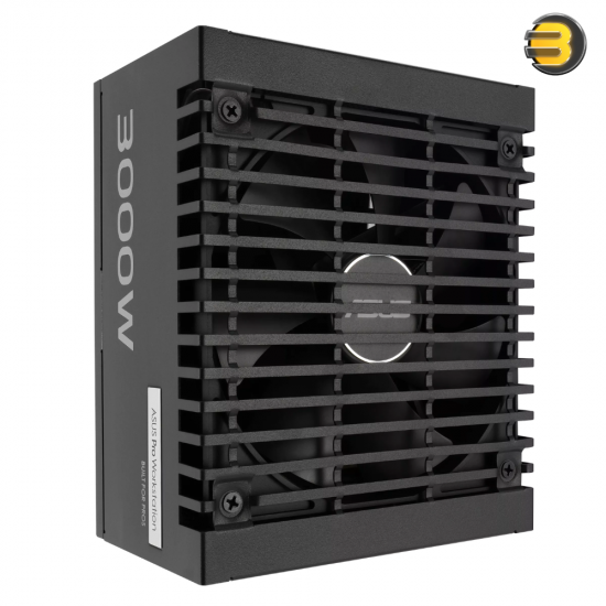 ASUS Pro WS 3000W Platinum fully modular workstation power supply with ATX 3.1 and PCIe 5.1 support