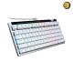 ASUS ROG Falchion Ace 75 HE gaming keyboard with 75 percent layout, magnetic switches and RGB lighting White