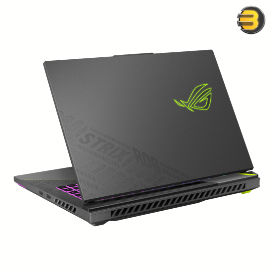 Asus ROG Strix G16 G614PH-RV161W Gaming Laptop, AMD R9 8940HX, 16GB RAM, 1TB SSD, RTX 5050 8GB, 16" FHD+ WUXGA 165Hz, Win11, Gray, 90NR0KX7-M001J0