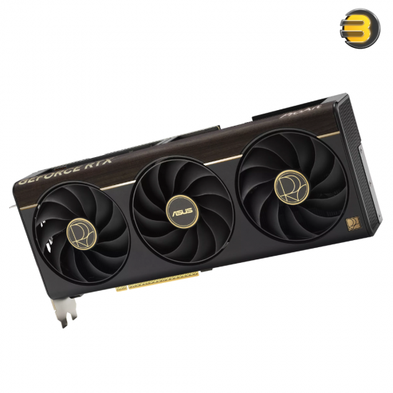 ASUS ProArt GeForce RTX 5080 OC Edition graphics card with triple-fan cooling, 2.5-slot design and USB Type-C