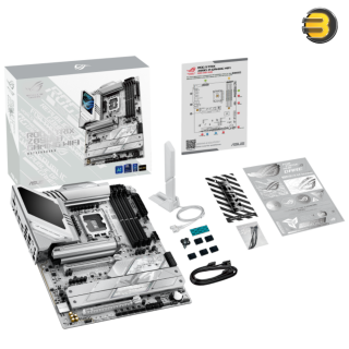 ASUS ROG STRIX Z890-A GAMING WIFI – AI Overclocking, AI Cooling II, AI Networking II, 16+2+2 Power (90A/Stage), WiFi 7, Thunderbolt™ 4, Gen 5 M.2, DDR5 9066+ MT/s, DIY-Friendly ASUS ROG STRIX Z890-A GAMING WIFI – AI Overclocking, AI Cooling II, AI Networking II, 16+2+2 Power (90A/Stage), WiFi 7, Thunderbolt™ 4, Gen 5 M.2, DDR5 9066+ MT/s, DIY-Friendly