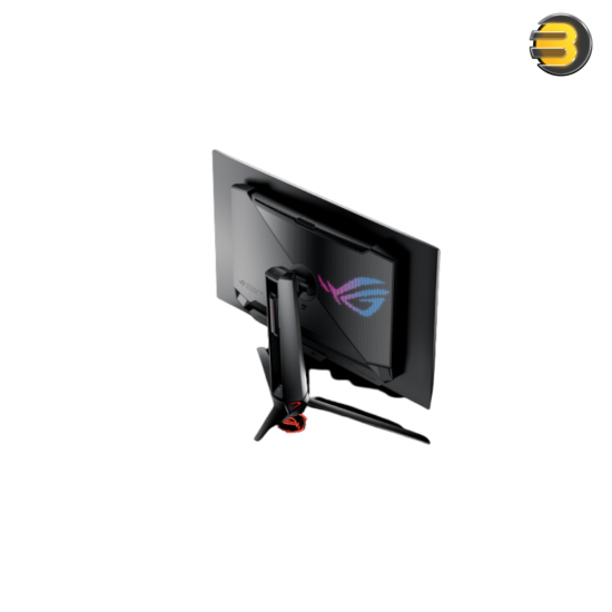 ROG Swift OLED PG32UCDP gaming monitor ― 32-inch (31.5 inch viewable) WOLED panel, dual mode (4K 240Hz or FHD 480Hz), 0.03 ms (GTG), G-SYNC® compatibility, custom heatsink, ASUS OLED Care, AI Assistant, VESA DisplayHDR™ 400 True Black, uniform brightness,