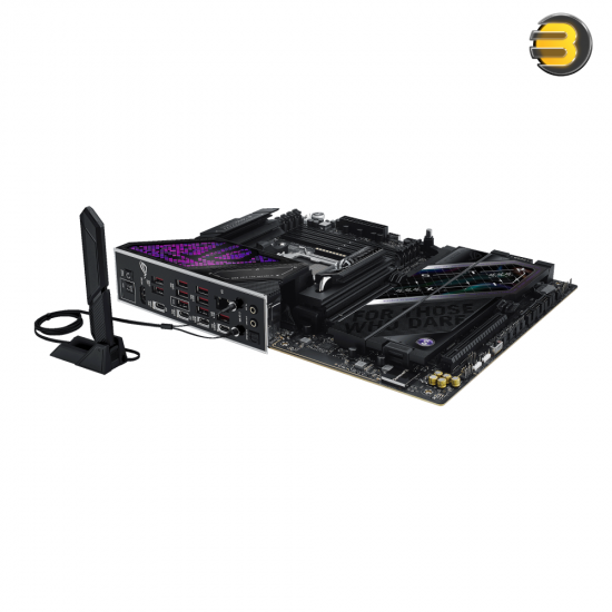 ASUS ROG STRIX X870E-E GAMING WIFI7 NEO white and silver ATX motherboard with AMD AM5 socket, PCIe 5.0 x16, 5 M.2 slots, USB4, Wi-Fi 7 and SupremeFX audio