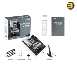 ASUS Prime X670-P WiFi Socket AM5 LGA 1718 ATX Motherboard DDR5