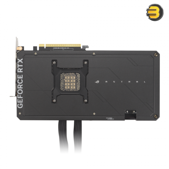 ASUS ROG Astral LC GeForce RTX 5090 32GB GDDR7 OC Edition Graphics Card — NVIDIA Blackwell Architecture, 3593 AI TOPS, 360mm AIO Liquid Cooler, Full-Coverage Cold Plate, 80A MOSFET, PCIe 5.0, 3x DP 1.4a, HDMI 2.1a, Dual BIOS, RGB, GPU Tweak III, GPU Guard