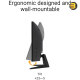 ASUS TUF Gaming VG34VQ3B 34" UWQHD Curved Gaming Monitor ASUS TUF Gaming VG34VQ3B 34 inch ultrawide curved gaming monitor with UWQHD resolution, 180Hz refresh rate, 1500R curvature and AMD FreeSync Premium