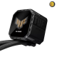 ASUS TUF Gaming LC III 360 ARGB LCD White Edition All-in-One Liquid CPU Cooler - 360mm Radiator, Triple 120mm ARGB Fans, 2.8 LCD Display for System Monitoring, Custom GIFs & MP4 Support, High Airflow Design