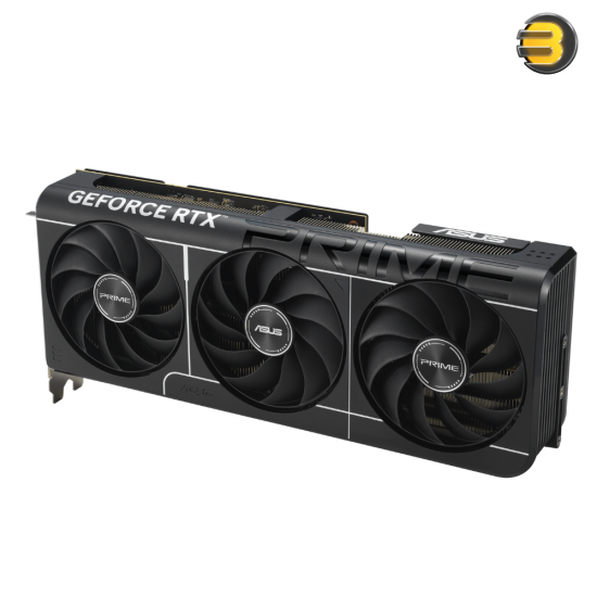ASUS PRIME GeForce RTX 5080 16GB GDDR7 OC Edition — PCIe 5.0, 256-bit Memory Interface, 30 Gbps Memory Speed, 10752 CUDA Cores, Boost Clock 2685 MHz, Triple Axial-Tech Fans, Vapor Chamber Cooling, 8K Ready, 4 Display Outputs (1x HDMI 2.1b, 3x DP 2.1b) ASUS PRIME GeForce RTX 5080 16GB GDDR7 OC Edition — PCIe 5.0, 256-bit Memory Interface, 30 Gbps Memory Speed, 10752 CUDA Cores, Boost Clock 2685 MHz, Triple Axial-Tech Fans, Vapor Chamber Cooling, 8K Ready, 4 Display Outputs (1x HDMI 2.1b, 3x DP 2.1b)