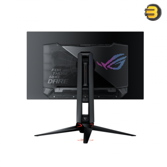 ASUS ROG Swift OLED PG27AQDP Gaming Monitor – 27-inch WOLED, 480Hz, 0.03ms GTG, G‑SYNC Compatible, Custom Heatsink, OLED Care+, AI Assistant, VESA HDR400 True Black, 99% DCI‑P3, True 10‑bit, DisplayWidget Center