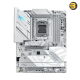 ASUS ROG STRIX B850-A GAMING WIFI7 NEO white and silver ATX motherboard with AMD AM5 socket, PCIe 5.0 x16, 4 M.2 slots, Wi-Fi 7, 5GbE and SupremeFX audio