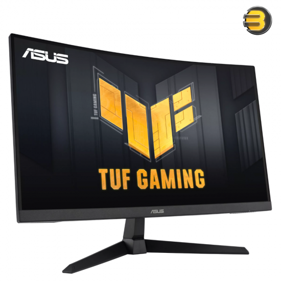 ASUS TUF Gaming VG27VQM1B 27" FHD 280Hz Curved Monitor ASUS TUF Gaming VG27VQM1B 27 inch curved gaming monitor with 1500R curvature, 280Hz refresh rate, 1ms GTG response and FreeSync Premium support