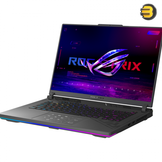 Asus ROG Strix G16 G614JV-N3487W Gaming Laptop — Intel Ci7-13650HX 16GB RAM 1TB SSD RTX 4060 8GB 16 Inch FHD+ 165Hz Win11 Eclipse Gray 90NR0C61-M01370