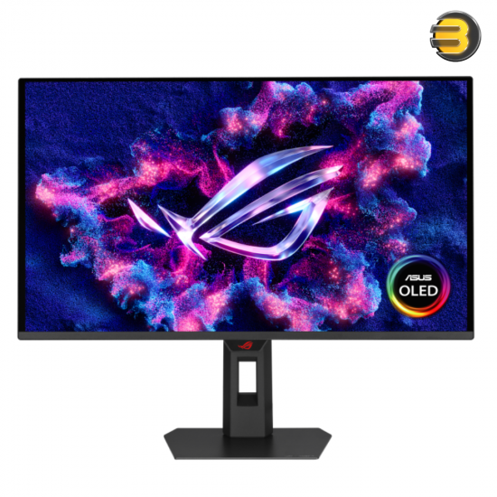 ASUS ROG Strix OLED XG27AQDPG 27″ QHD QD-OLED Gaming Monitor – 500Hz, 0.03ms GTG, G-SYNC Compatible, DisplayHDR True Black 500