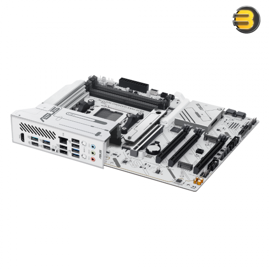 ASUS X870 MAX GAMING WIFI7 (W) ATX Motherboard — AMD AM5 Socket, Supports Ryzen 9000/8000/7000 Series CPUs, 4x DDR5 DIMM up to 256GB, PCIe 5.0 x16, 3x M.2 (PCIe 5.0/4.0), 4x SATA 6Gb/s, USB4 40Gbps Type-C, Wi-Fi 7, Bluetooth 5.4, Realtek 2.5Gb LAN, Aura S ASUS X870 MAX GAMING WIFI7 (W) ATX Motherboard — AMD AM5 Socket, Supports Ryzen 9000/8000/7000 Series CPUs, 4x DDR5 DIMM up to 256GB, PCIe 5.0 x16, 3x M.2 (PCIe 5.0/4.0), 4x SATA 6Gb/s, USB4 40Gbps Type-C, Wi-Fi 7, Bluetooth 5.4, Realtek 2.5Gb LAN, Aura S