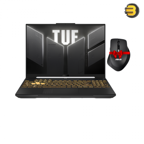 ASUS TUF Gaming F16 laptop with Intel Core 5 210H, RTX 3050 6GB, 8GB DDR4 RAM and 16-inch 144Hz WUXGA display