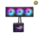 ASUS ROG Ryuo IV SLC 360 ARGB All-in-One Liquid CPU Cooler — 360mm Radiator, 3x 120mm ARGB PWM Fans, 6.67 Inch Curved 2K AMOLED Display, Asetek Pump, Copper CPU Plate, Intel & AMD Compatible, Aura Sync RGB