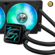 ASUS Prime LC 360 aRGB Liquid CPU Cooler, 360mm Radiator, PRIME LC 36025 Integrated Fan, 2200 RPM Fan Speed, 75.7 CFM Airflow, 400mm Sleeved Rubber Tube, Black | 90RC0101-B0EAY0