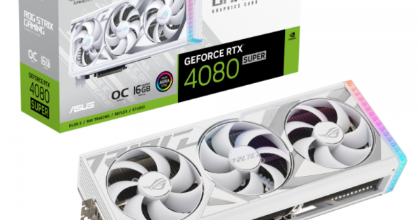 ASUS ROG Strix GeForce RTX 4080 SUPER 16GB GDDR6X OC Edition White 