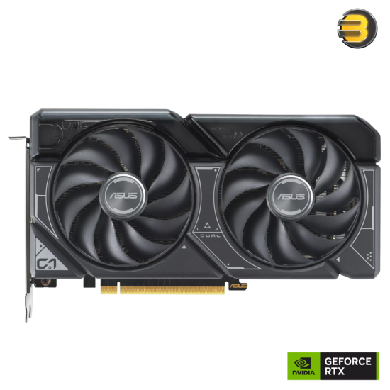 ASUS Dual RTX 4060 Ti OC Edition 16GB GDDR6 — 2x powerful Axial-tech fans - 2.5-slot design for broad compatibility