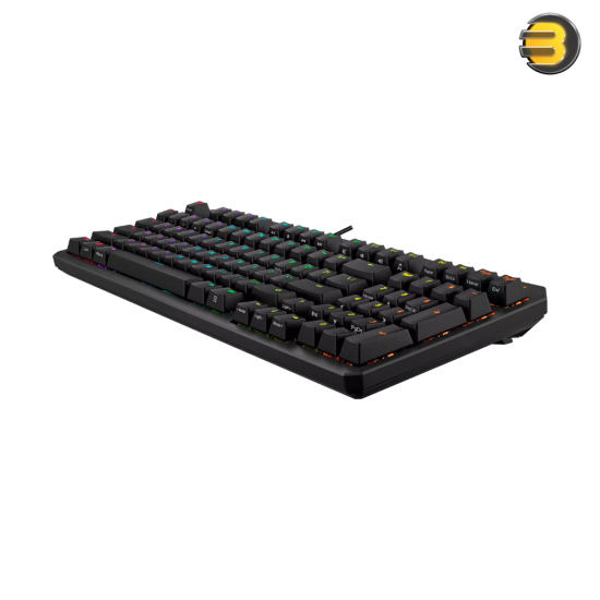 ASUS TUF Gaming K3 Gen II compact optical-mechanical RGB gaming keyboard with 97-key layout