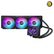 ASUS ROG Ryujin III 360 ARGB Extreme – Asetek Gen8 V2 Pump, Thickened ARGB Fans, 640x480 3.5” LCD, Enhanced Embedded Fan, and Advanced Software for Ultimate Cooling Performance