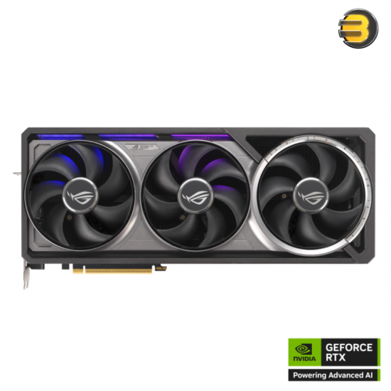 ASUS ROG Astral GeForce RTX™ 5080 16GB GDDR7 OC Edition Graphics Card - PCI Express 5.0 - 1899 TOPs AI Performance - 10752 CUDA Cores - 30 Gbps Memory Speed - 256-bit Interface - 3 x DisplayPort 2.1b & 2 x HDMI 2.1b - Aura Sync ARGB