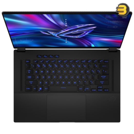 Asus ROG Flow X16 GV601VU-NF060W Gaming Laptop — Intel Ci9-13900H, 16GB RAM, 1TB SSD, RTX 4050 6GB, 16-inch 240Hz Touch, Win11, Black - 90NR0D21-M00370