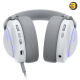 ASUS ROG Delta II Tri-Mode Wireless Gaming Headset White ASUS ROG Delta II wireless gaming headset with RGB lighting, detachable boom microphone and tri-mode connectivity White
