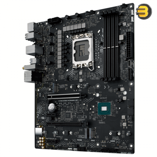 ASUS ROG STRIX B760-A GAMING WIFI LGA 1700 (Intel B760, ATX, DDR5 memory, PCIe 5.0, WiFi 6E, 2x PCIe 4.0 M.2, Aura Sync) White — 90MB1EP0-M1EAY0