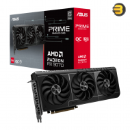 ASUS Prime Radeon RX 9070 OC Edition 16GB GDDR6 – AMD RX 9070, OC Boost up to 2610MHz, 20Gbps Memory, HDMI 2.1b