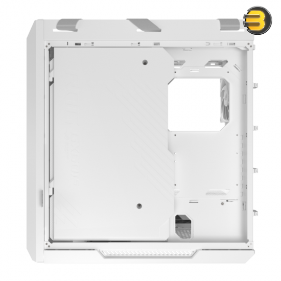 ASUS ROG Strix Helios II White E-ATX Mid-Tower Gaming Case – Dual Tempered Glass Side Panels, Aluminum Frame & Front, GPU Support up to 450mm, 420mm Radiator