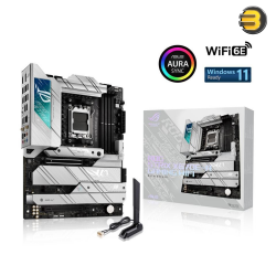 ASUS ROG STRIX X670E-A GAMING WIFI 6E  AM5 - LGA 1718 Gaming Motherboard DDR5 — 16 + 2 power stages, PCIe 5.0, 4x M.2 slots with heatsinks, USB 3.2 Gen 2x2, WiFi 6E, AI Cooling II, and Aura Sync )