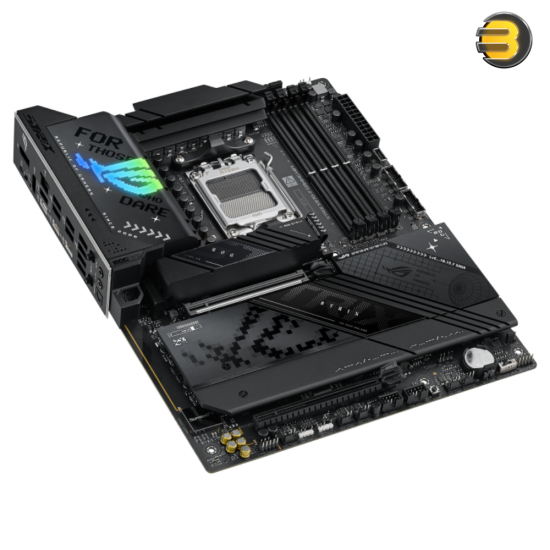 ASUS ROG STRIX X870-F GAMING WIFI Motherboard – AI Overclocking, AI Cooling II, AI Networking II, 16+2+2 Power Stages (110A), WiFi 7, Dual USB4 Type-C, PCIe Gen 5, DDR5 Support, and DIY-Friendly Design for Unmatched Performance ASUS ROG STRIX X870-F GAMING WIFI Motherboard – AI Overclocking, AI Cooling II, AI Networking II, 16+2+2 Power Stages (110A), WiFi 7, Dual USB4 Type-C, PCIe Gen 5, DDR5 Support, and DIY-Friendly Design for Unmatched Performance