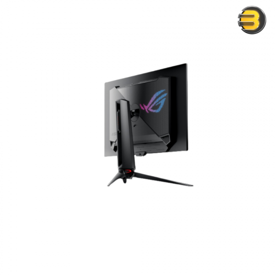 ROG Swift OLED PG32UCDP gaming monitor ― 32-inch (31.5 inch viewable) WOLED panel, dual mode (4K 240Hz or FHD 480Hz), 0.03 ms (GTG), G-SYNC® compatibility, custom heatsink, ASUS OLED Care, AI Assistant, VESA DisplayHDR™ 400 True Black, uniform brightness,