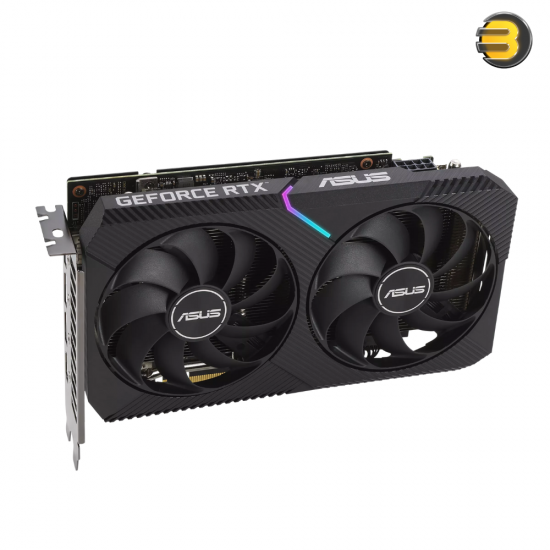 ASUS Dual RTX 3060 V2 OC Edition 12GB GDDR6 — 2x powerful Axial-tech fans - 2-slot design for broad compatibility