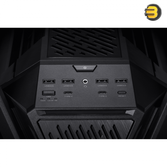 ASUS ROG Hyperion GR701 BTF Edition E-ATX Full Tower Case — Dual Tempered Glass, 420mm Dual Radiator Support, 4x 140mm Fans, ARGB, USB 4.0 Type-C ASUS ROG Hyperion GR701 BTF Edition E-ATX Full Tower Case — Dual Tempered Glass, 420mm Dual Radiator Support, 4x 140mm Fans, ARGB, USB 4.0 Type-C