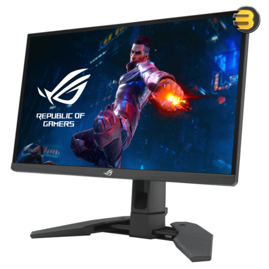 ASUS ROG Swift Pro PG248QP NVIDIA G-SYNC esports gaming monitor ― 24.1-inch FHD, 540 Hz overclocked (above 360Hz), Esports-TN panel, NVIDIA® Reflex Analyzer, ULMB 2, adjustable base, ESS codec, DisplayHDR 400