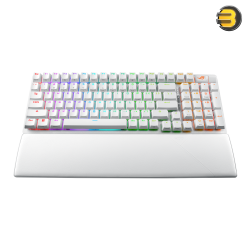 ASUS ROG Strix Scope II 96 Wireless Gaming Keyboard - Tri-Mode, 96% Layout, Hot-Swappable, ROG NX Switches, RGB