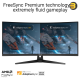 ASUS TUF Gaming VG34VQ3B 34" UWQHD Curved Gaming Monitor ASUS TUF Gaming VG34VQ3B 34 inch ultrawide curved gaming monitor with UWQHD resolution, 180Hz refresh rate, 1500R curvature and AMD FreeSync Premium