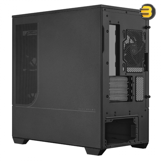 ASUS Prime AP202 ARGB mATX Case Black – Curved Glass Panel, Supports up to 420 mm GPU, Patented Slot Vent Airflow ASUS Prime AP202 ARGB mATX Case Black – Curved Glass Panel, Supports up to 420 mm GPU, Patented Slot Vent Airflow