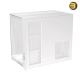 ASUS A32 ATX Dual-Chamber PC Case White - Panoramic Design, Supports Up to 420mm Graphics Cards, 360mm Radiators, and CPU Air Coolers Up to 165mm, Sleek High-Performance Gaming Chassis