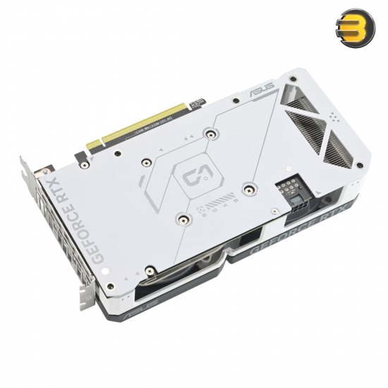 ASUS Dual GeForce RTX 4060 Ti White OC Edition 8GB GDDR6 — PCIe 4.0, 8GB GDDR6, DLSS 3, HDMI 2.1, DisplayPort 1.4a, Axial-tech Fan Design, 0dB Technology - 90YV0J42-M0NA00